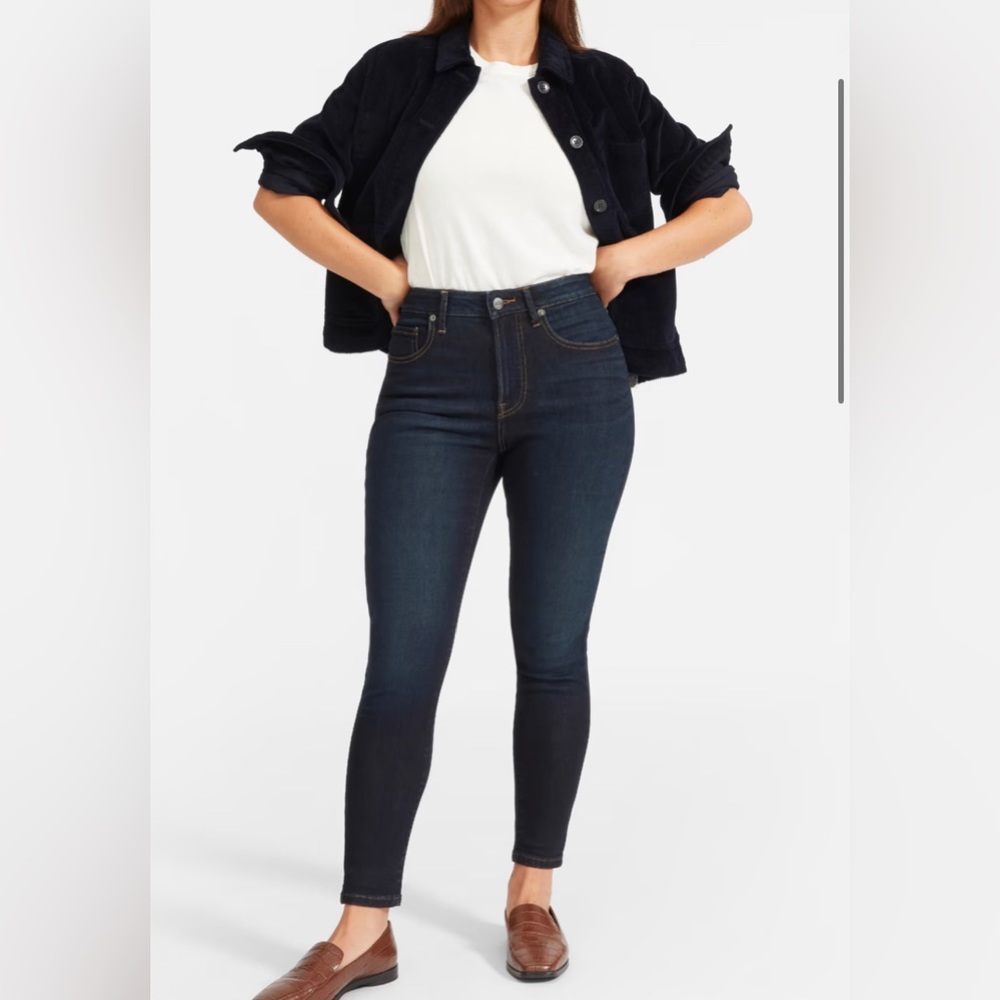 Everlane The Curvy High Rise Skinny Jean